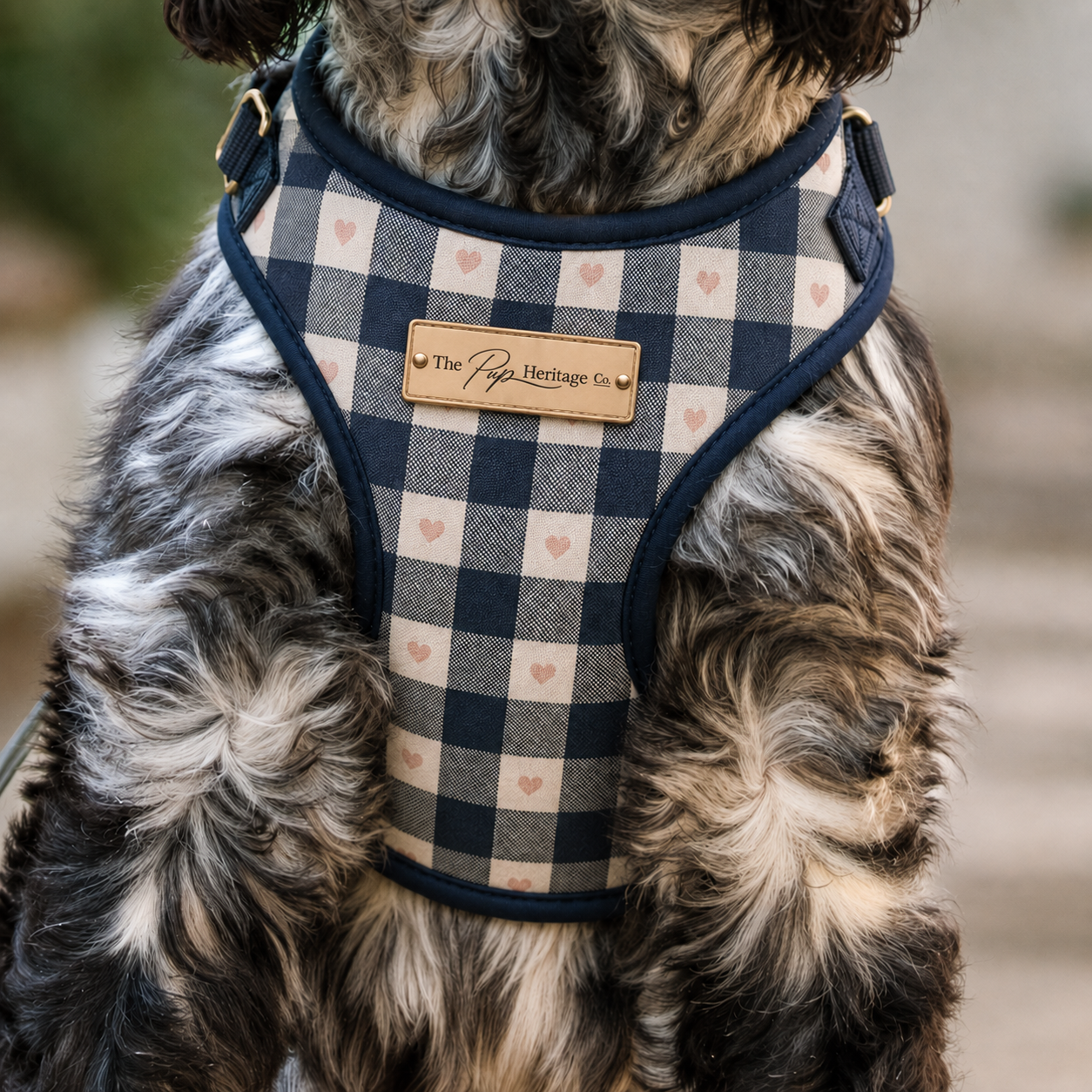The Gingham Hearts Harness