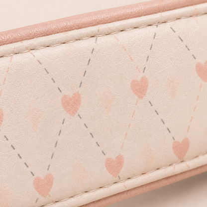 Paris Dog Leash - Blush Gingham