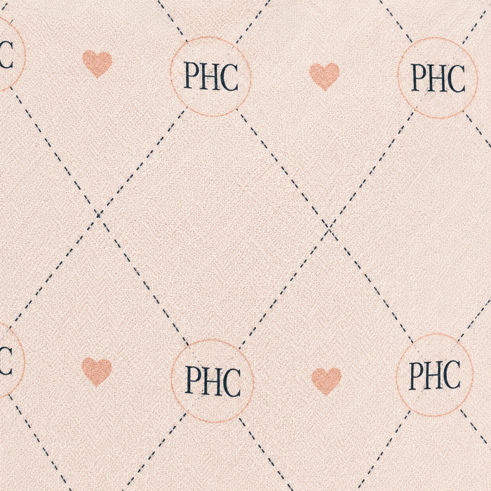 Paris Dog Bandana - Monogram Hearts