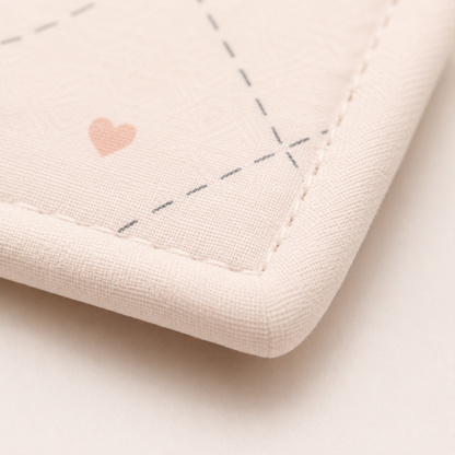 Paris Dog Bandana - Monogram Hearts