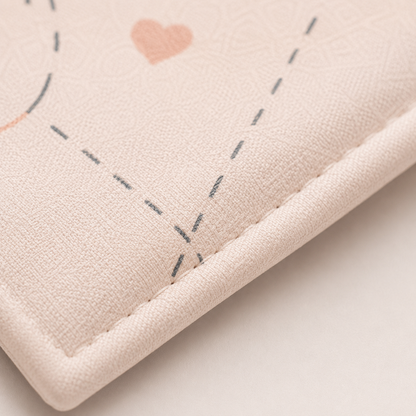Paris Dog Bandana - Monogram Hearts